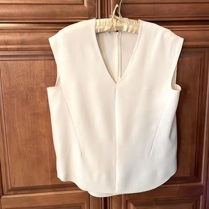 Vince boxy tank - ivory